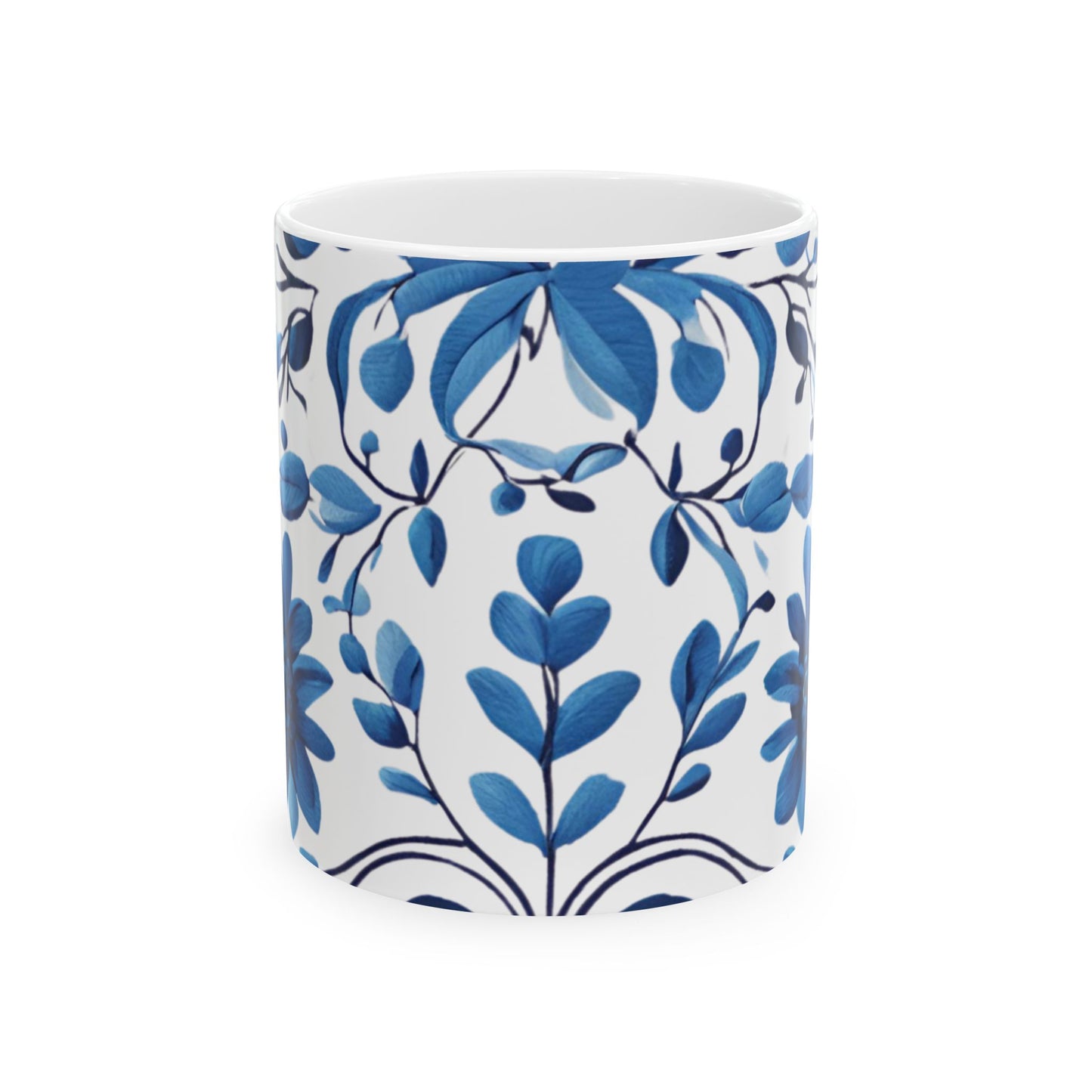 Floral Petrakivka Mug (11oz, 15oz)