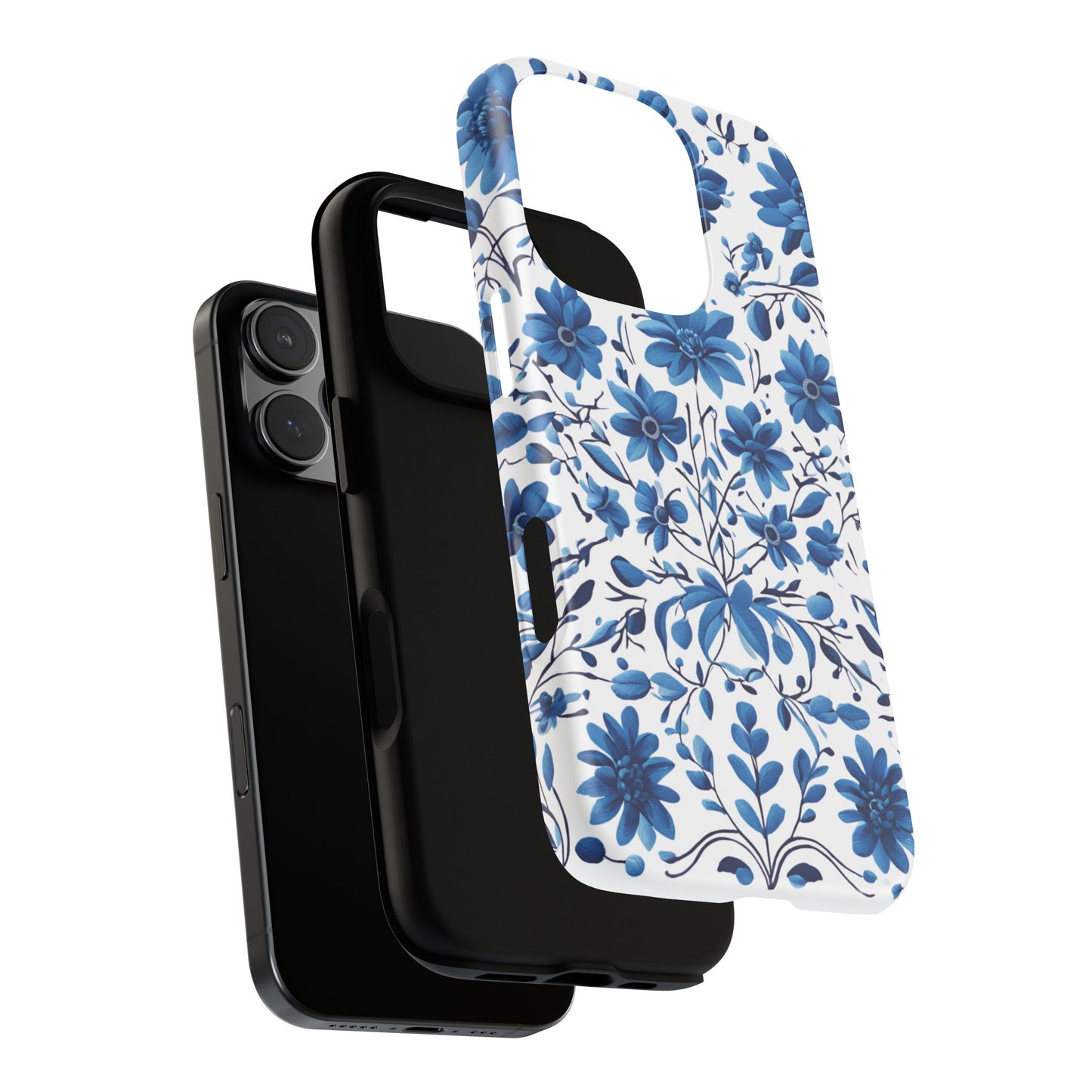 Blue Floral Petrakivka Tough Cases