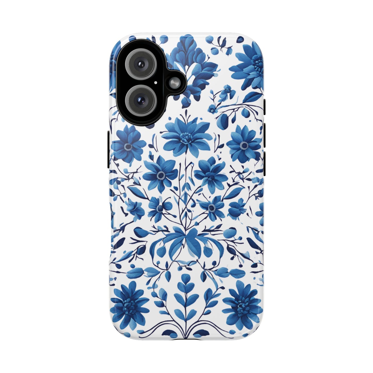 Blue Floral Petrakivka Tough Cases