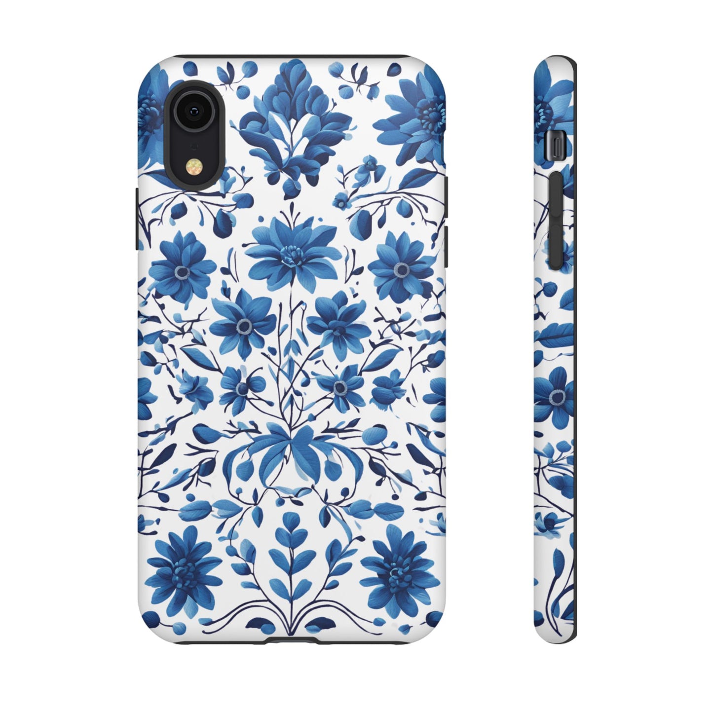 Blue Floral Petrakivka Tough Cases