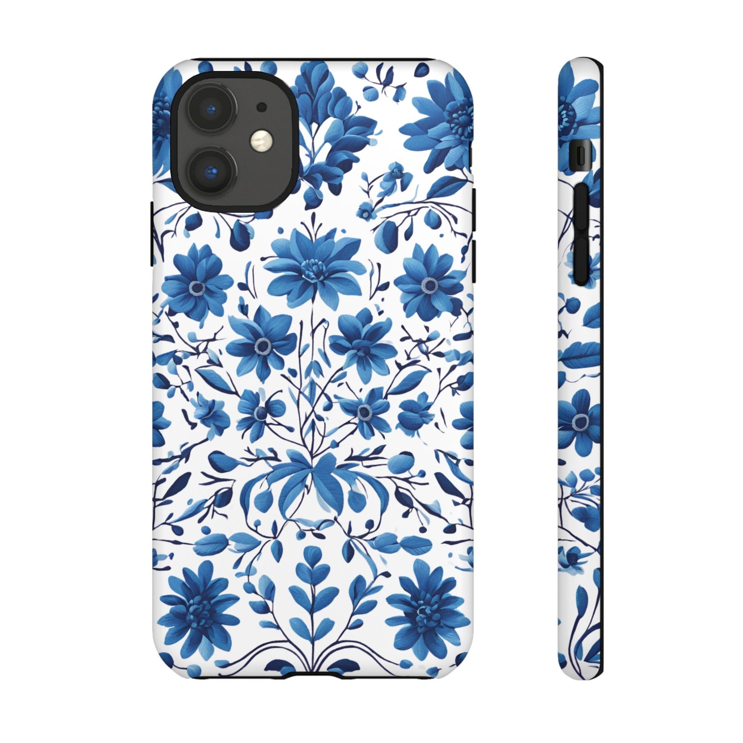 Blue Floral Petrakivka Tough Cases