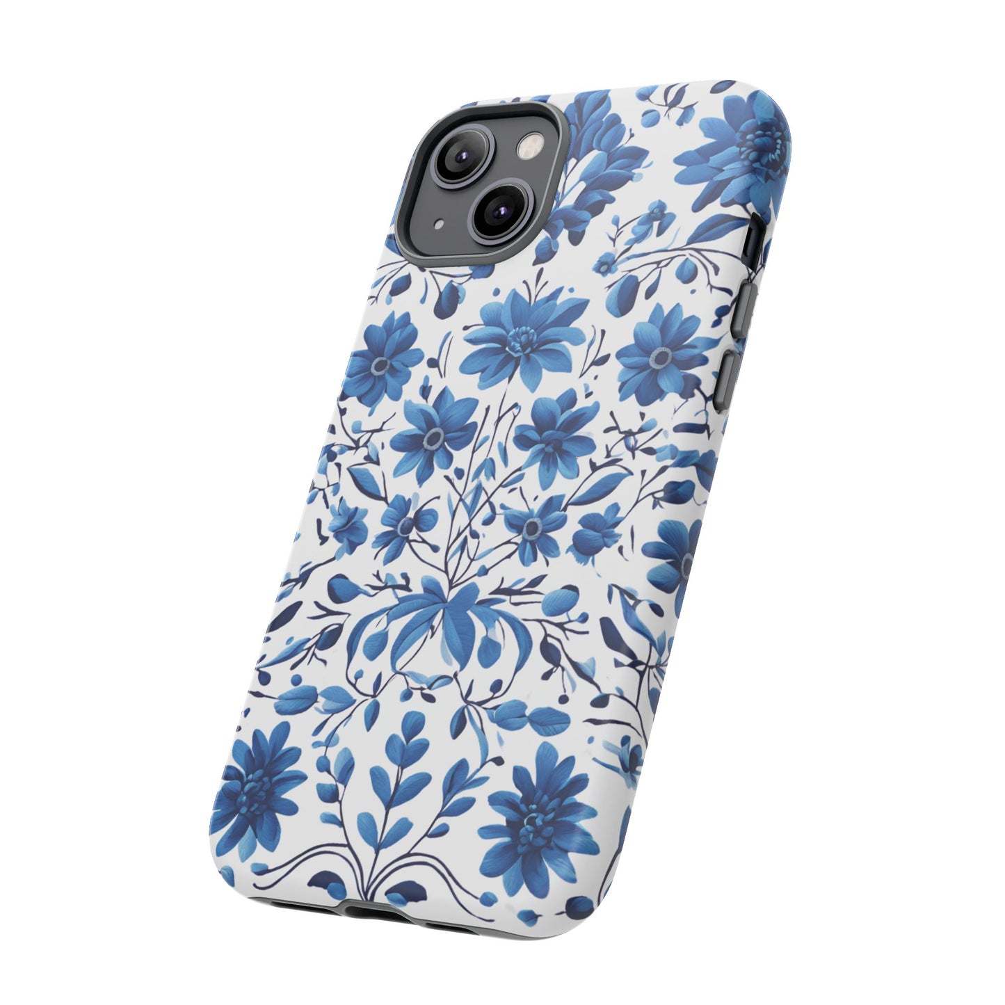 Blue Floral Petrakivka Tough Cases