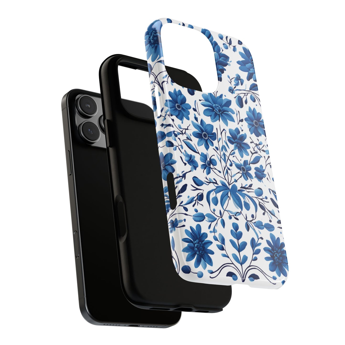 Blue Floral Petrakivka Tough Cases