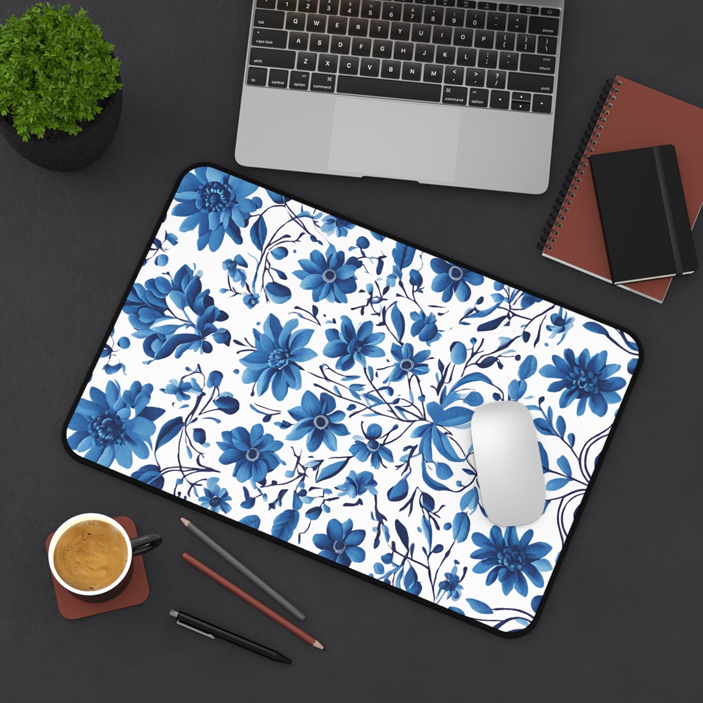 Floral Petrakivka Desk Mat