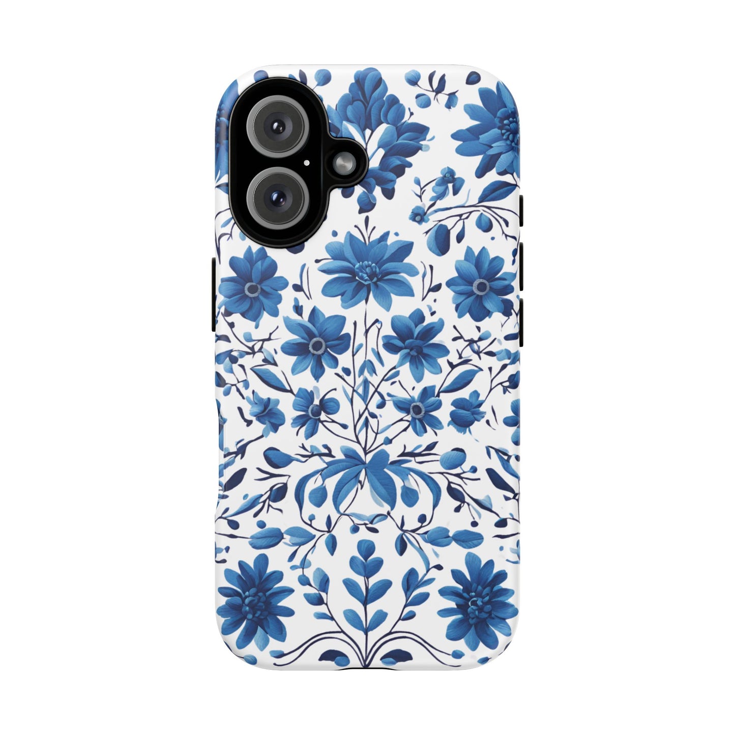 Blue Floral Petrakivka Tough Cases