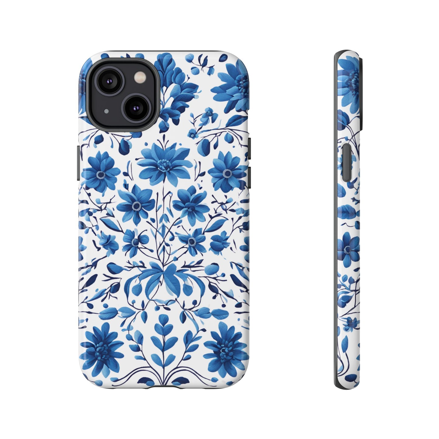 Blue Floral Petrakivka Tough Cases