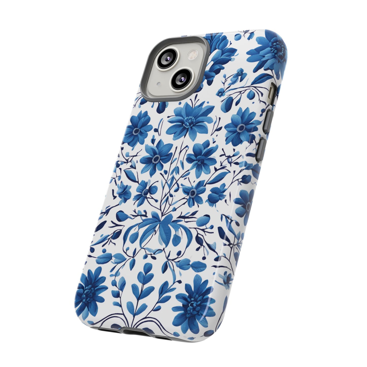 Blue Floral Petrakivka Tough Cases