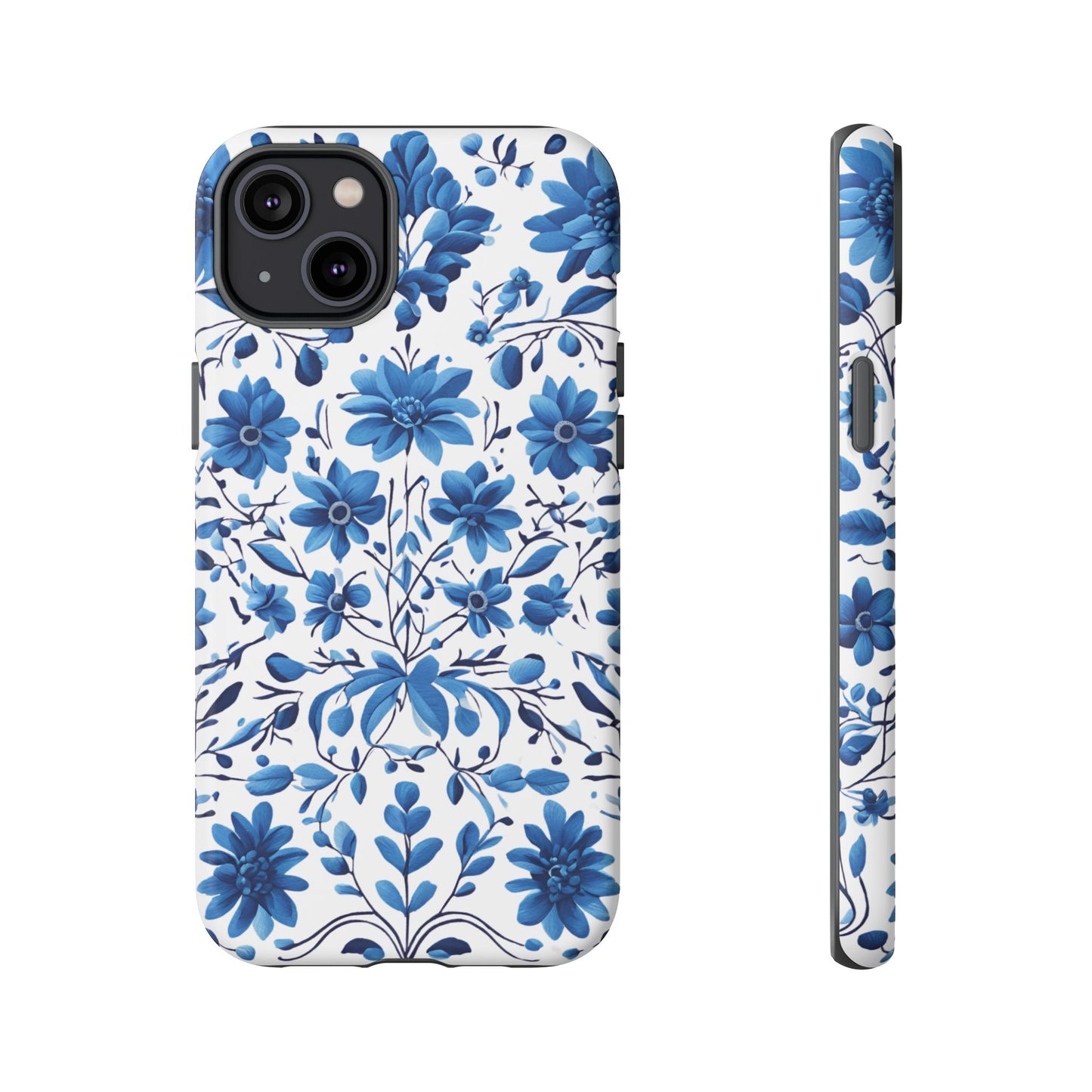 Blue Floral Petrakivka Tough Cases