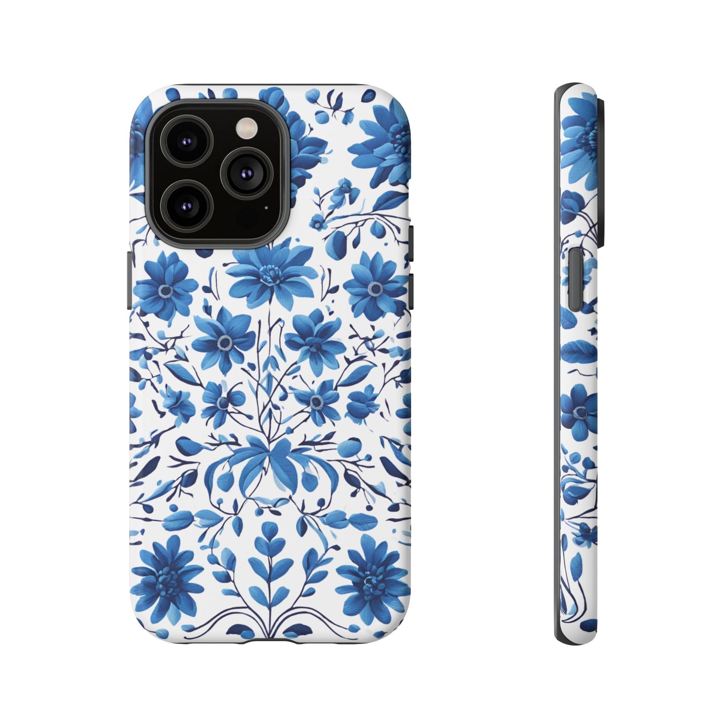 Blue Floral Petrakivka Tough Cases