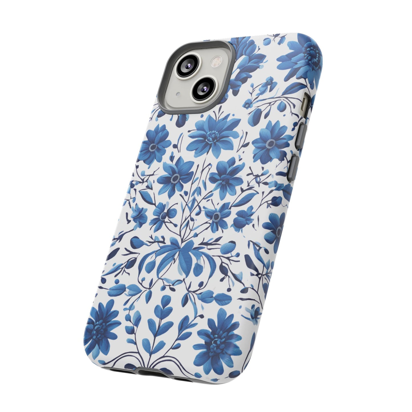 Blue Floral Petrakivka Tough Cases