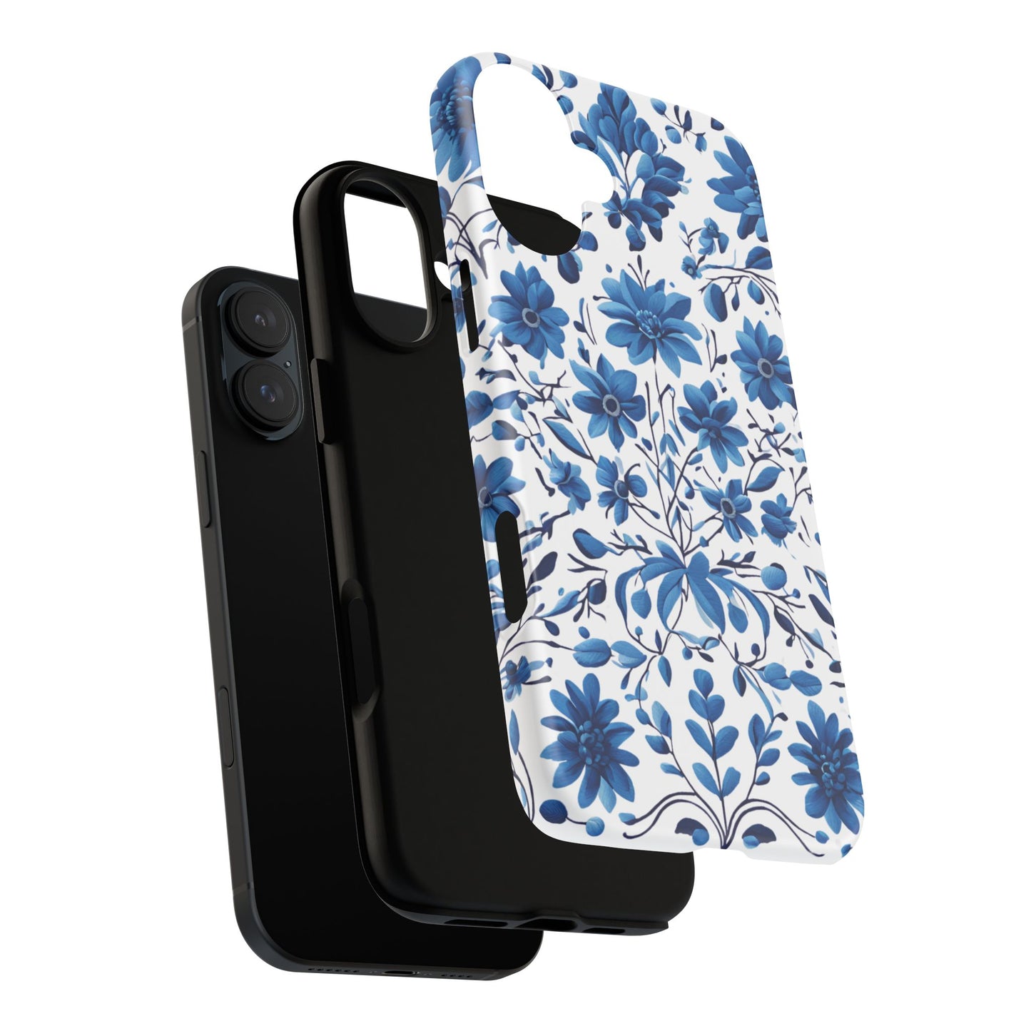 Blue Floral Petrakivka Tough Cases