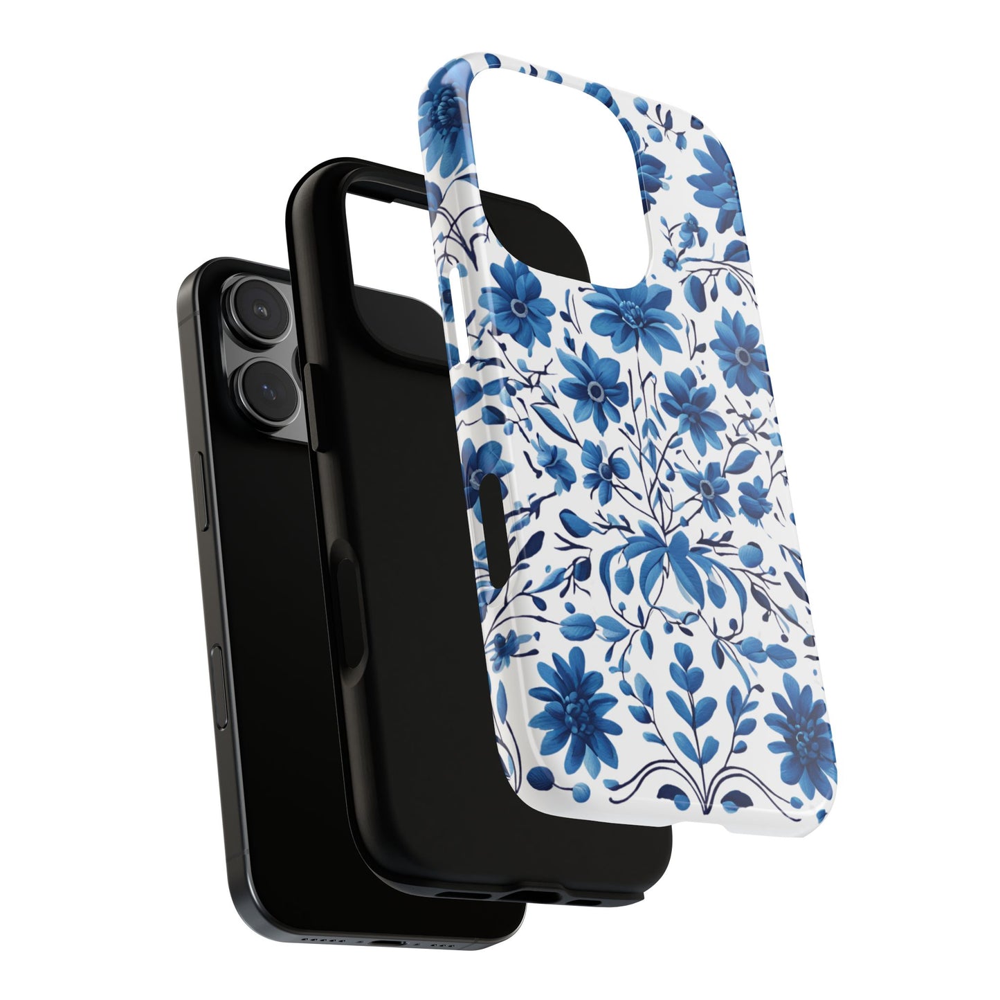 Blue Floral Petrakivka Tough Cases