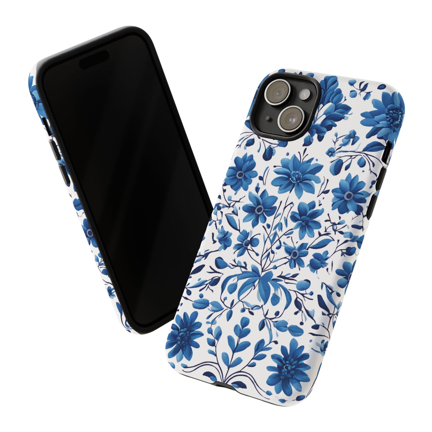 Blue Floral Petrakivka Tough Cases