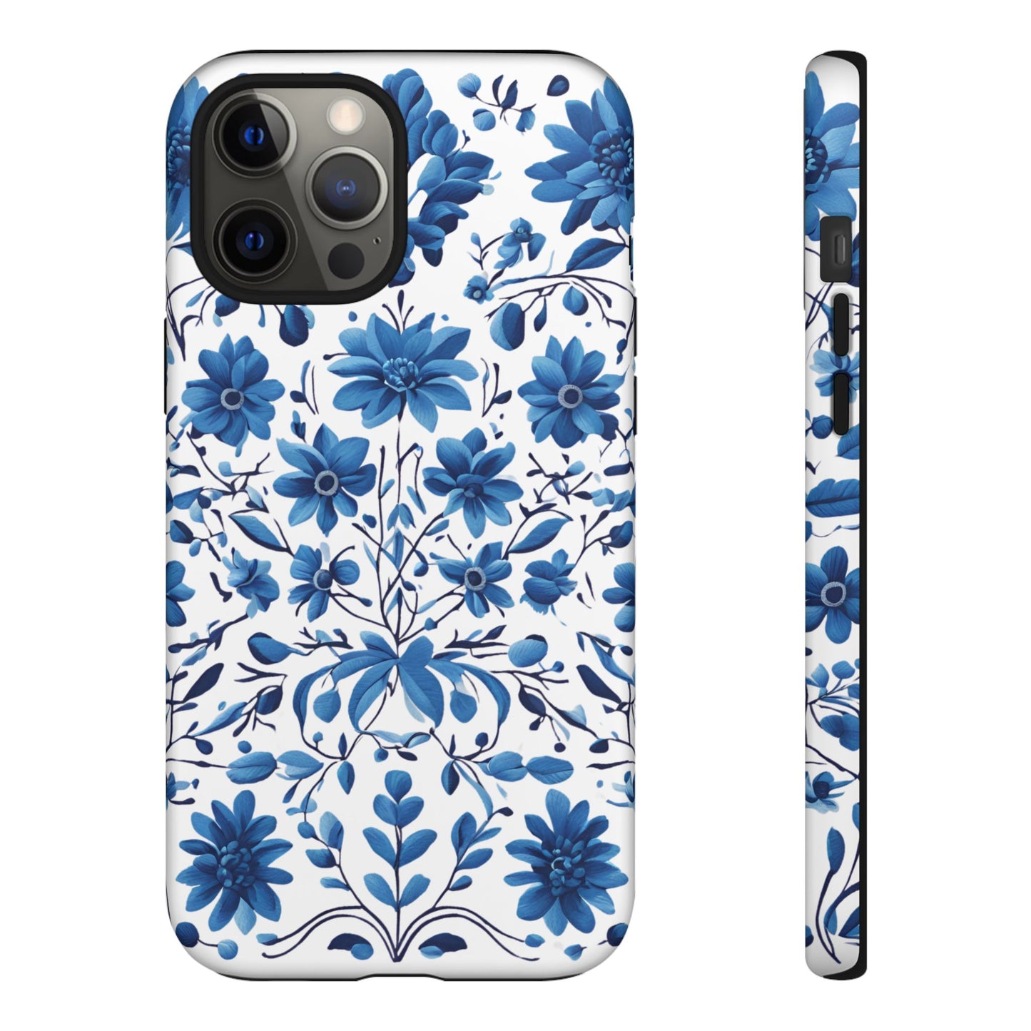 Blue Floral Petrakivka Tough Cases