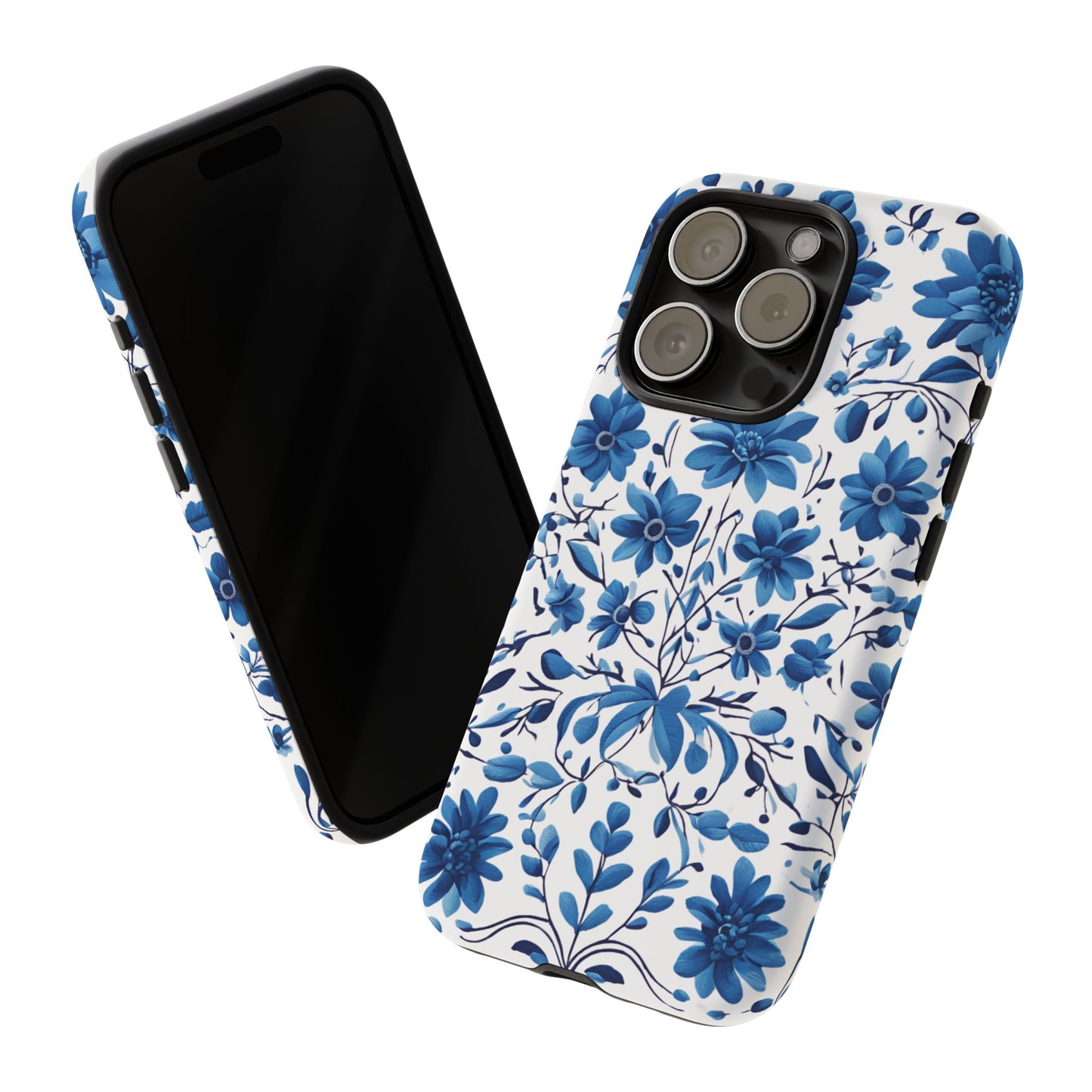 Blue Floral Petrakivka Tough Cases