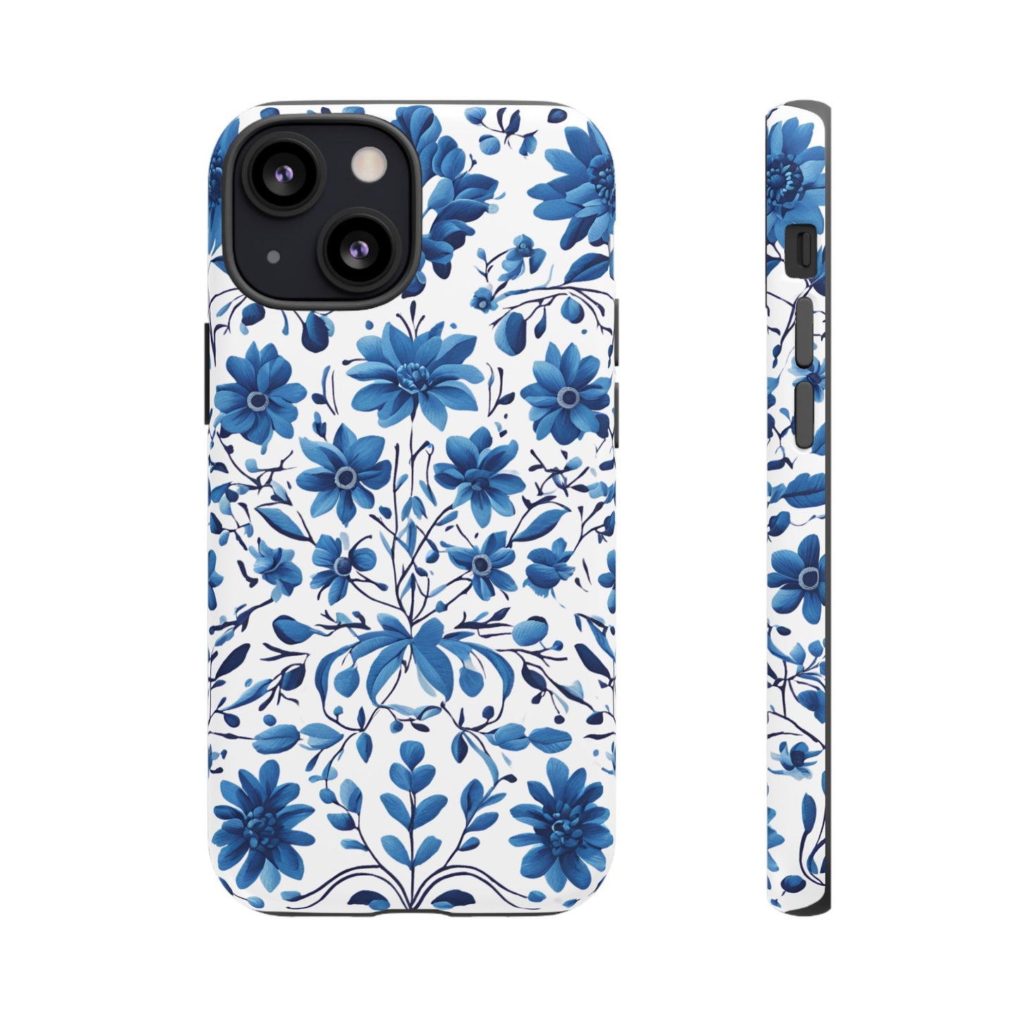 Blue Floral Petrakivka Tough Cases