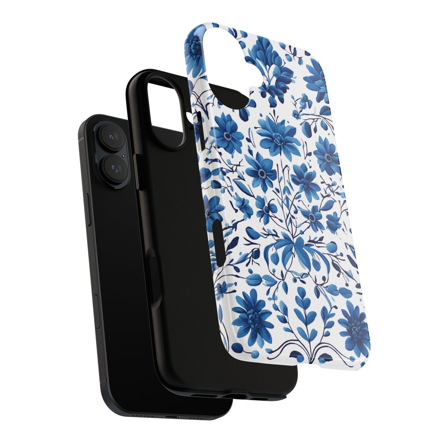 Blue Floral Petrakivka Tough Cases