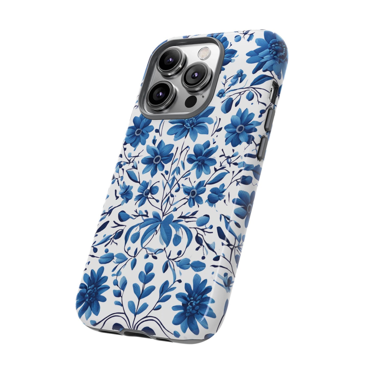 Blue Floral Petrakivka Tough Cases