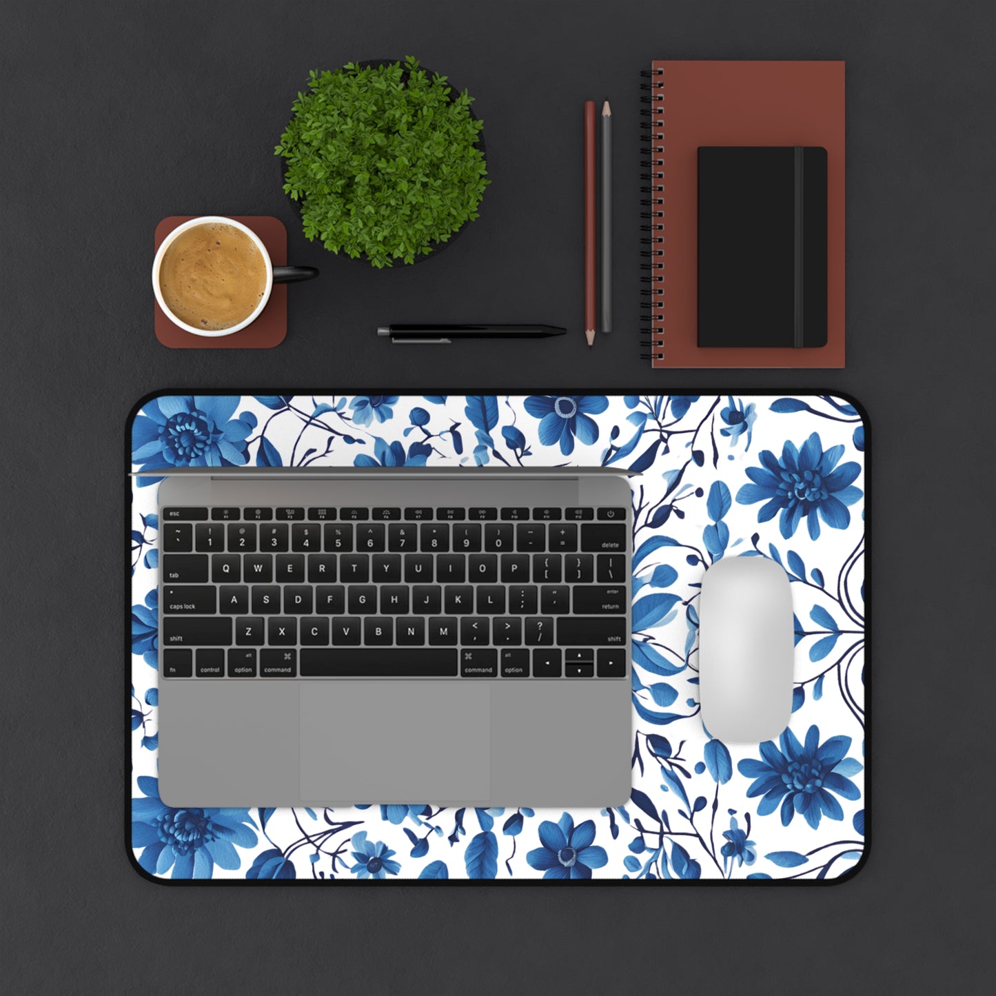 Floral Petrakivka Desk Mat