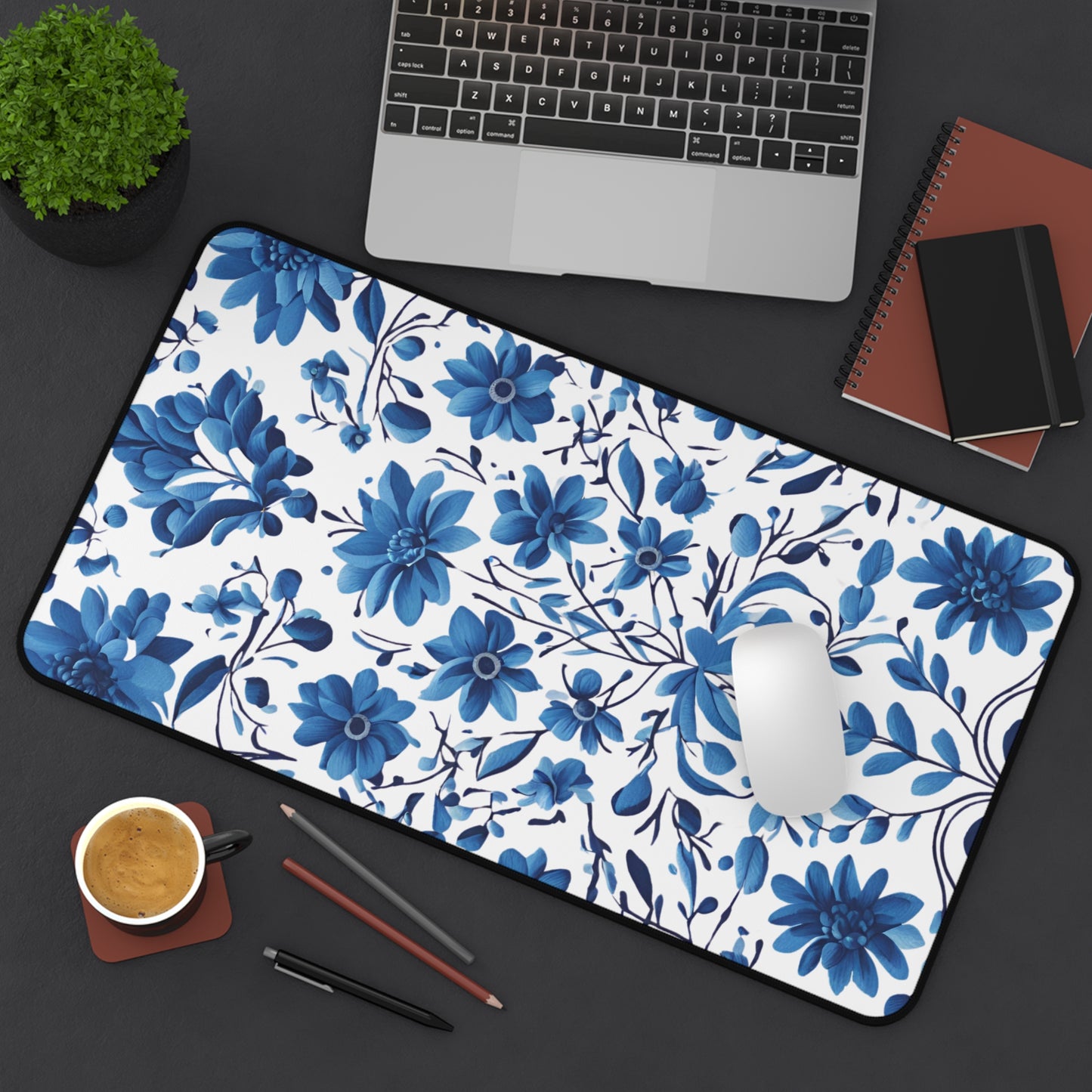 Floral Petrakivka Desk Mat