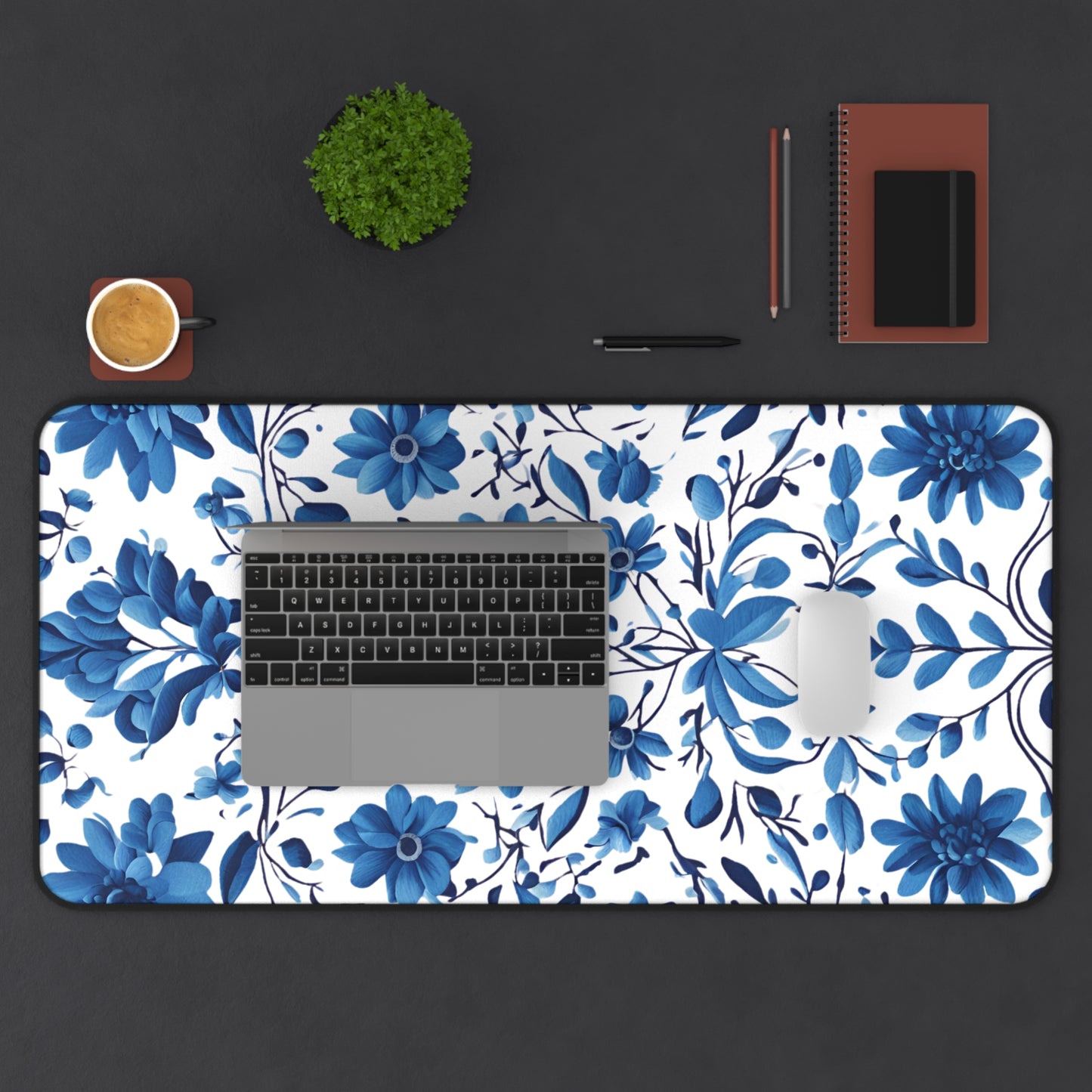 Floral Petrakivka Desk Mat