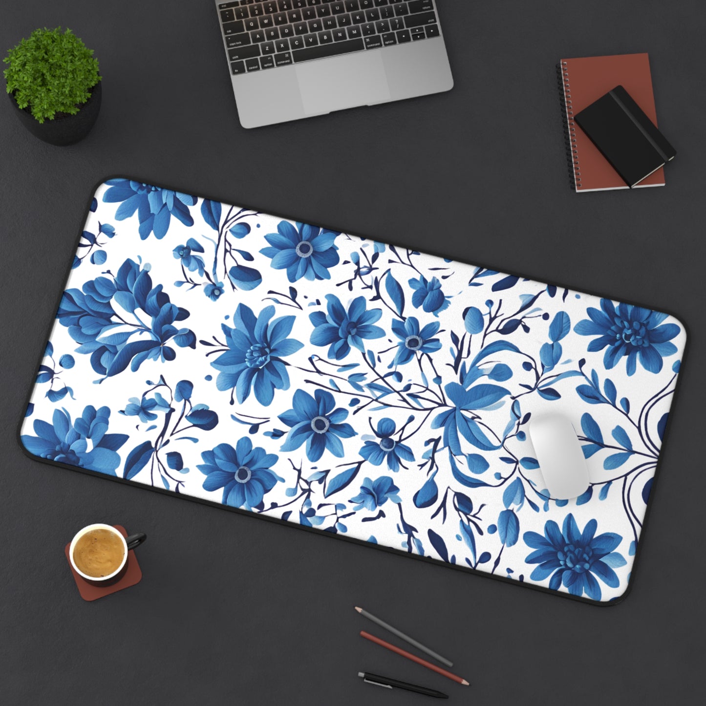 Floral Petrakivka Desk Mat