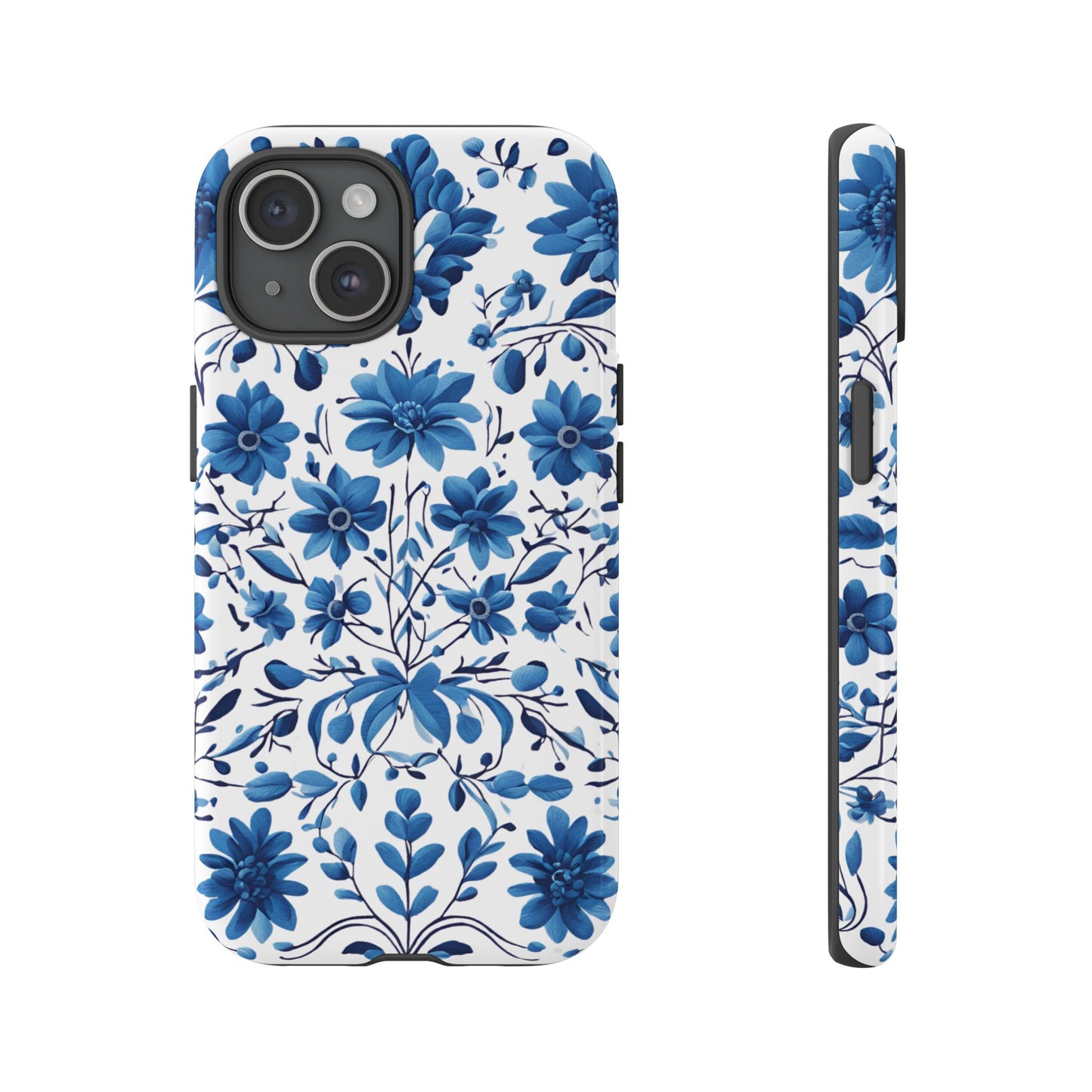 Blue Floral Petrakivka Tough Cases