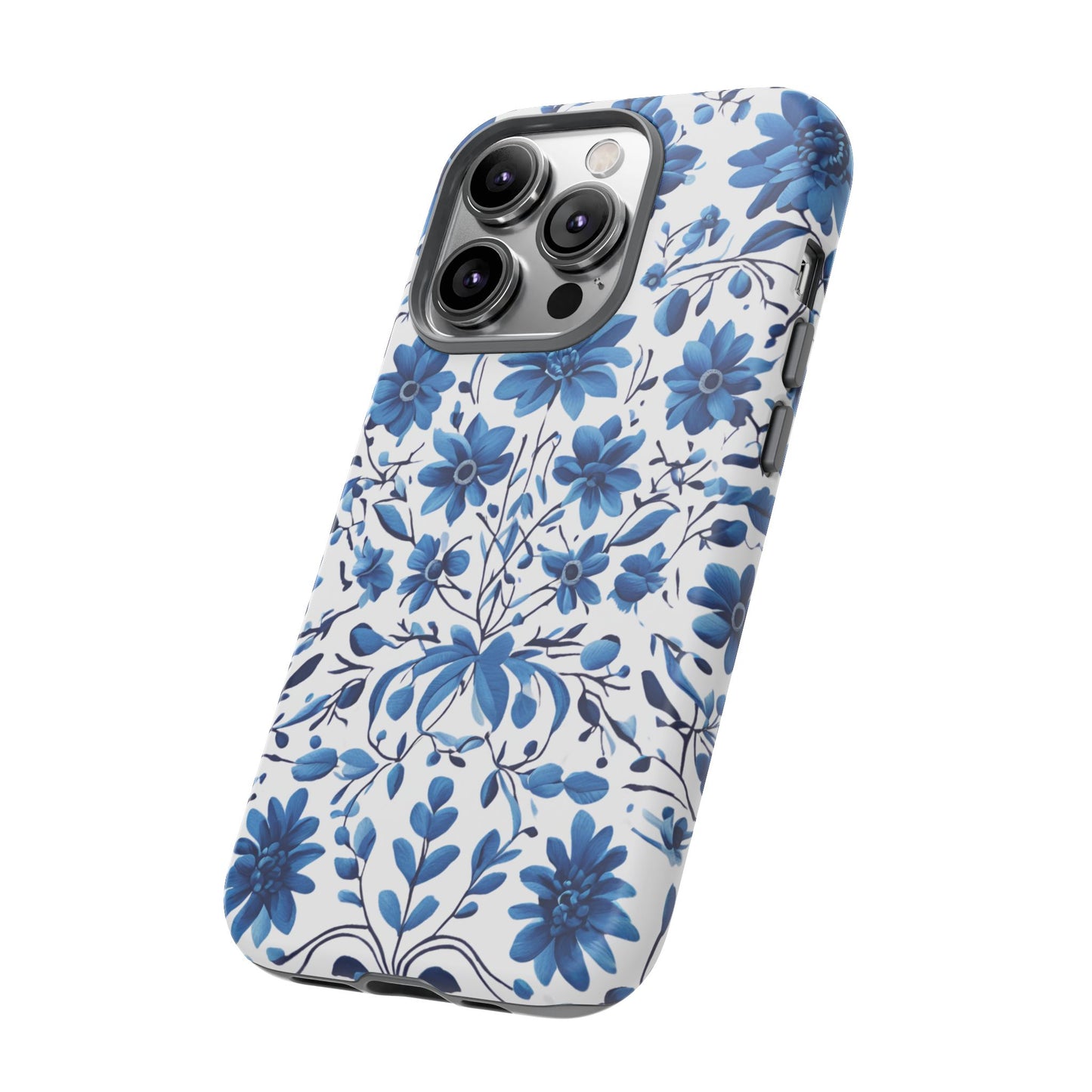 Blue Floral Petrakivka Tough Cases