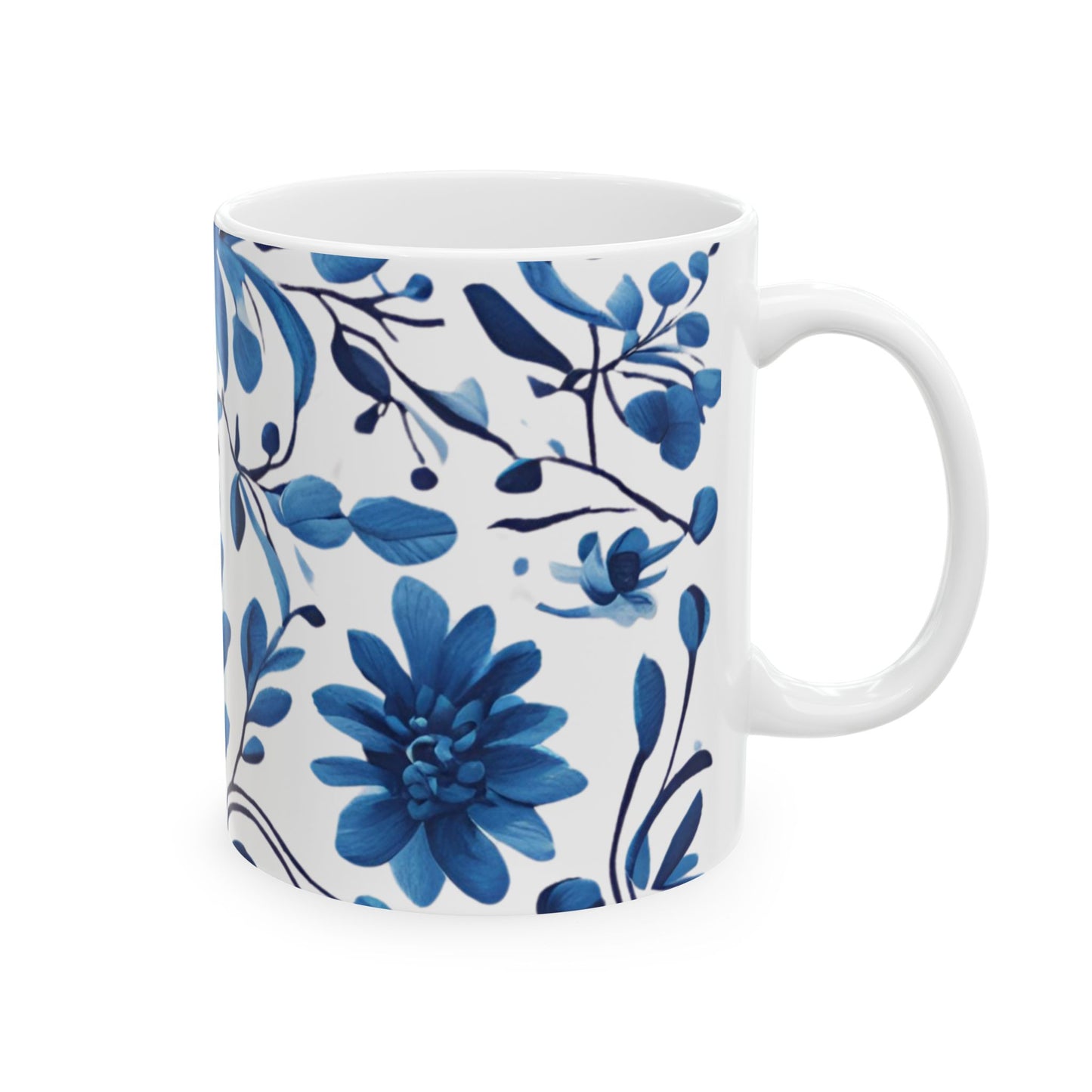 Floral Petrakivka Mug (11oz, 15oz)