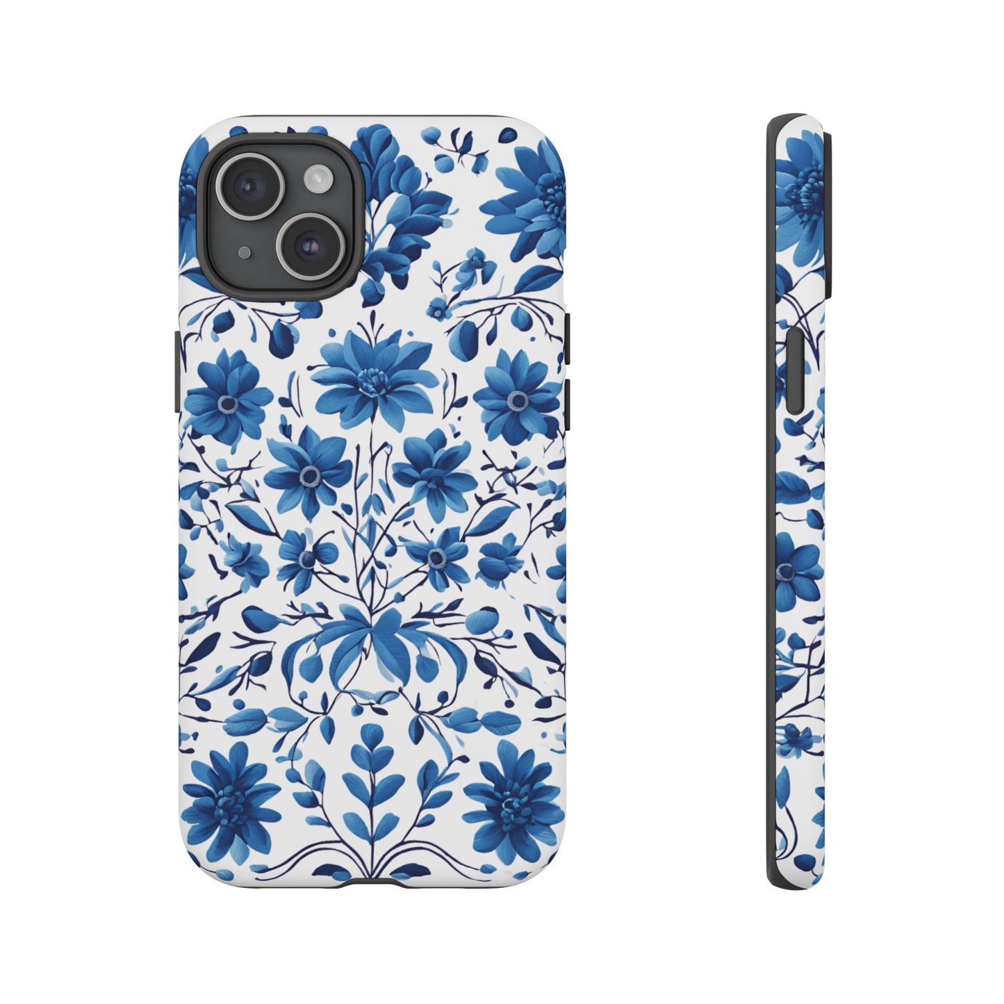 Blue Floral Petrakivka Tough Cases