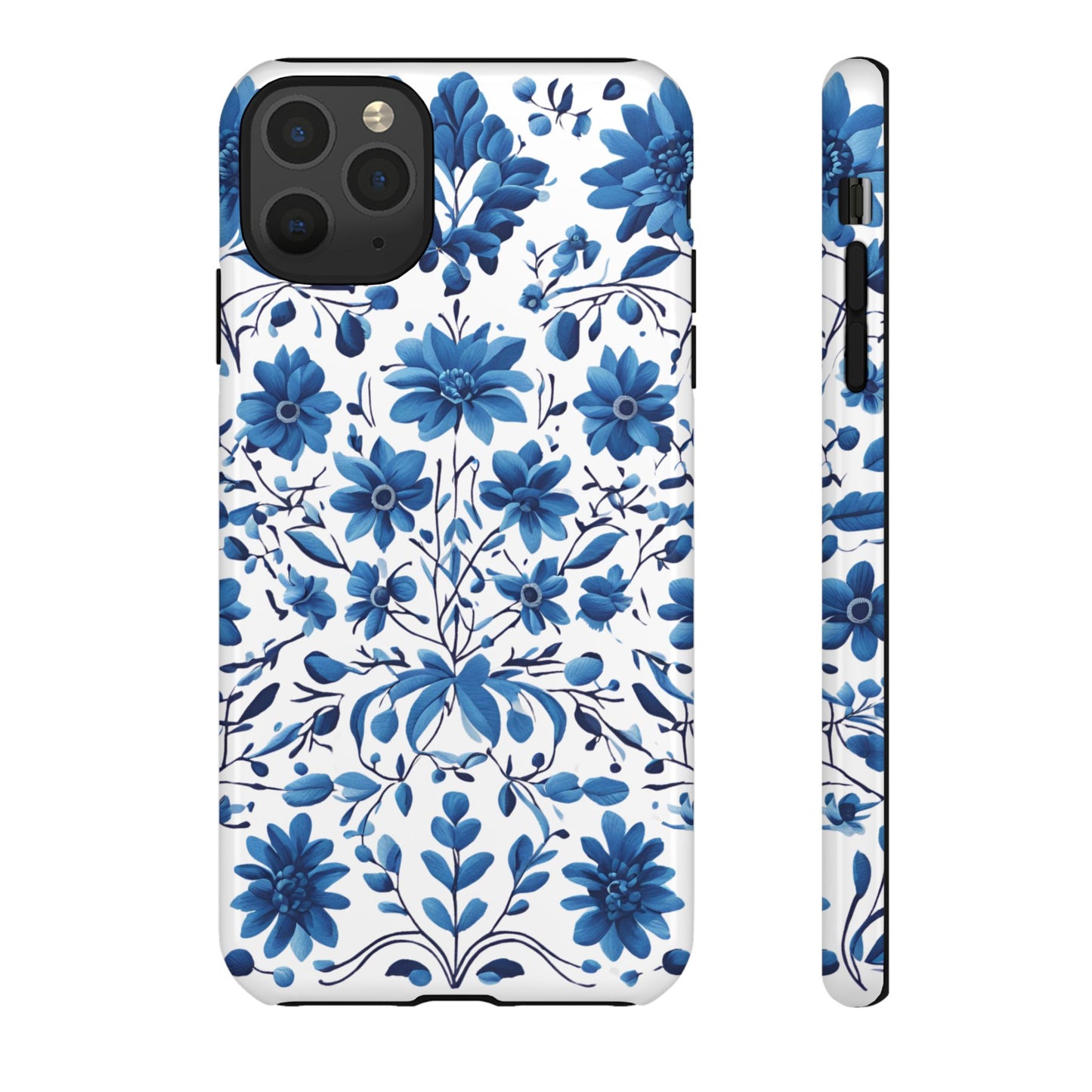 Blue Floral Petrakivka Tough Cases