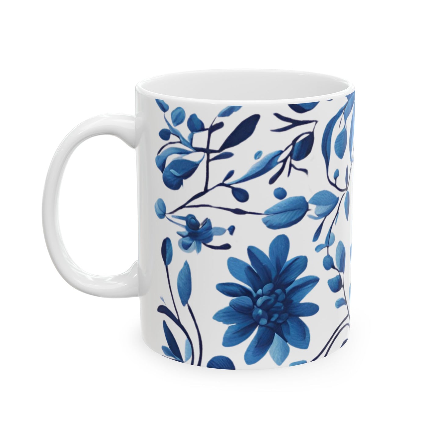 Floral Petrakivka Mug (11oz, 15oz)